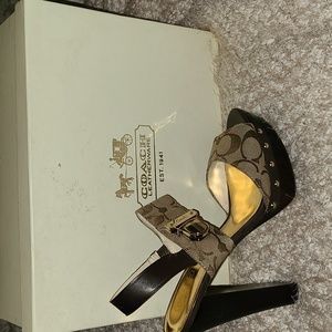 Coach Sandals/Heels